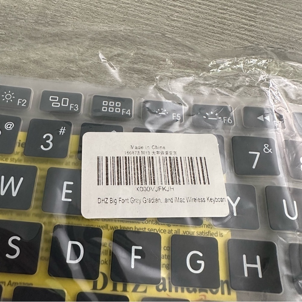BLACK Keyboard Cover - Picture 2 of 3